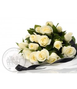 گل رز سفید (20 شاخه)